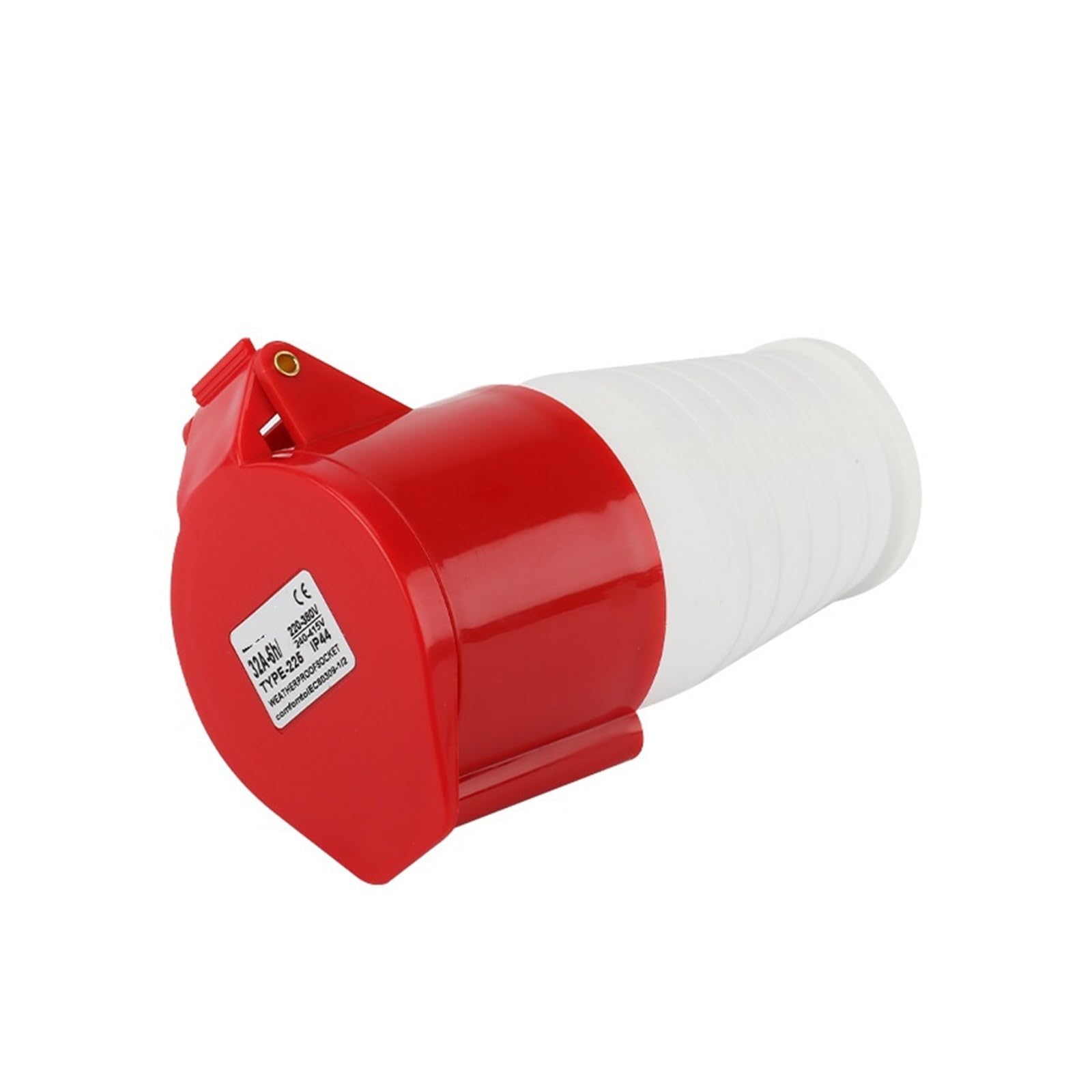 Connecteur de prise industrielle mobile 5 core 32A pour câble aviation