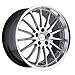 COVENTRY Whitley Rim 17X8 5X107.95 ET42 Hyper Silver w/Mirror Cut Lip (Qty of 1)
