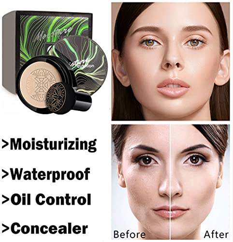 Air-Cushion-CC-Cream-Mushroom-Head-Foundation-Concealer-Lasting-Nude-Makeup-Oil-Control-Moisturizing-BB-Cream-Makeup ZDHSOY Air Cushion CC Cream, Mushroom Head Foundation, Concealer Lasting Nude Makeup, Oil Control, Moisturizing BB Cream Makeup