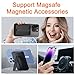 COJOC 3PCS for Magsafe Ring Sticker,Universal Magnetic Conversion Adapter Compatible with Wireless Charging Accessories for iPhone 17/Air/16/15/14 Series, Galaxy Series and Phone Case,Silver