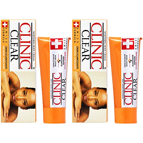 Clinic Clear Whitening Body Cream 1.7 oz (Pack of 2)