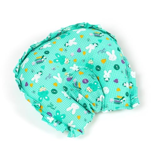 Image of Bibs&Cribs Mustard Seed Baby Pillow for Newborn Babies 100% Cotton Cover Soft Breathable Infant Pillow Lightweight Baby Bedding Essential for 0 to 12 Months Boys & Girls