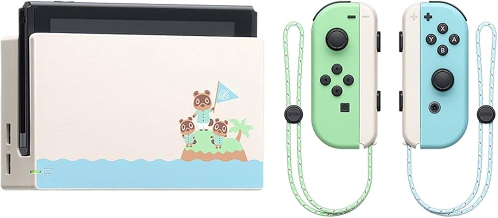 美品 Nintendo Switch 本体 (どうぶつの森デザイン) Amazon.co.jp: 【整備済み品】 任天堂 Nintendo Switch あつまれ