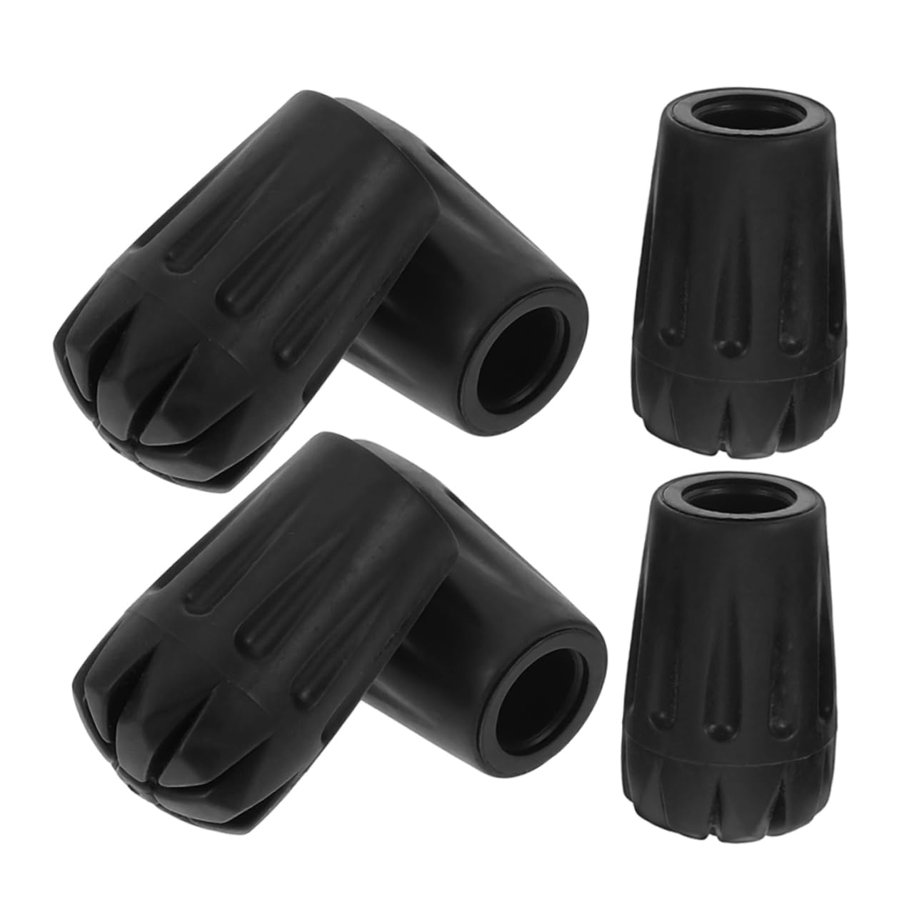 TOVINANNA Sets Cane Tips Hiking Pole Tips Replacements Walking Stick Accessories for Trekking Poles Pcs