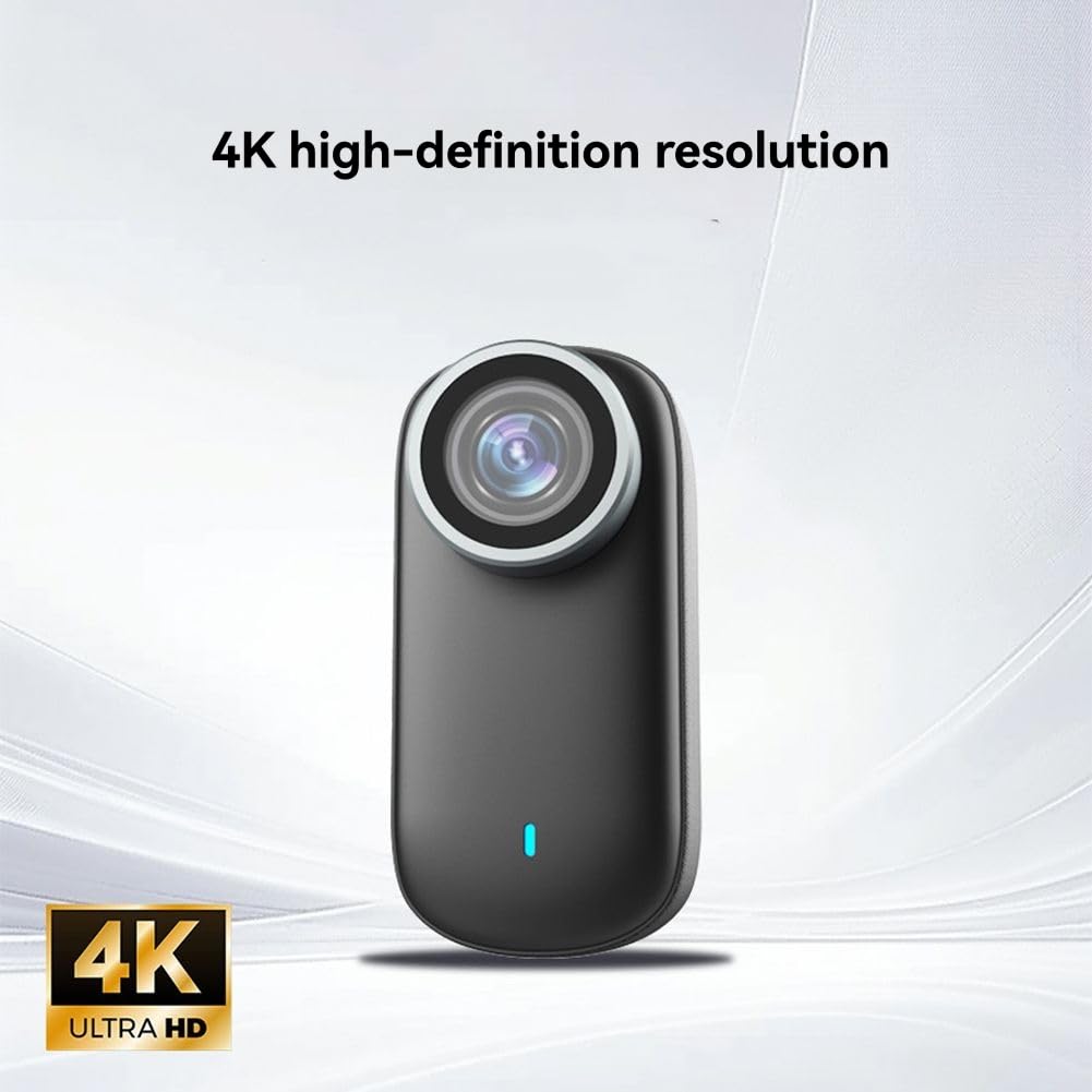 Sporty na świeżym powietrzu 4K mini kciuk kamera WiFi szerokokątny obiektyw monitorowanie zwierząt do rowerów, motocykli,