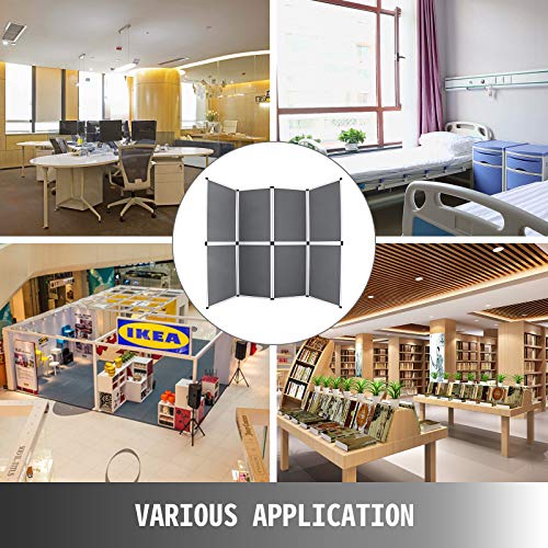 image for VEVOR Trade Show Display 8 Panels Display Panel 94x71Inch Aluminum All