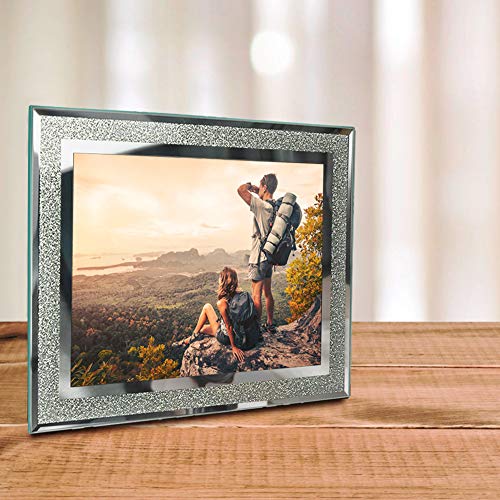 Amazon Brand - Umi Glitzernder Bilderrahmen aus Glas 15x20cm, 2er Set – Bild 6