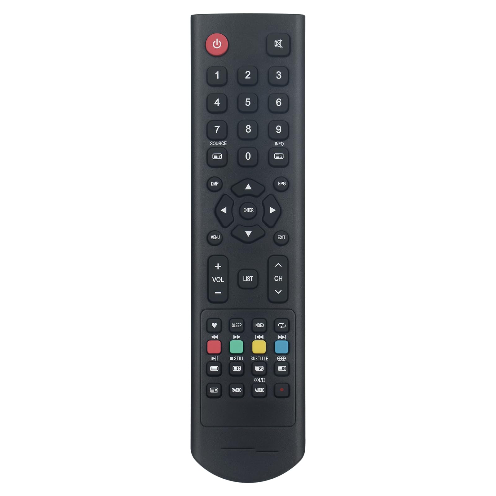 Télécommande De Remplacement Compatible Grandin/Grundig TVs - Modèles UD40CGB18, LD32CGB18, UAF40E6300 Etc. - 8