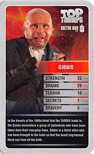 Sports MemorabiliaGibbis trading game card Doctor Who 2013#DW9 David Walliams