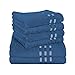 Produktbild Delindo Lifestyle Handtuch-Serie COLARES Marine - blau, 6-Teiliges Handtuch Set, 2 Badetücher und 4 Handtücher, 100% Baumwolle