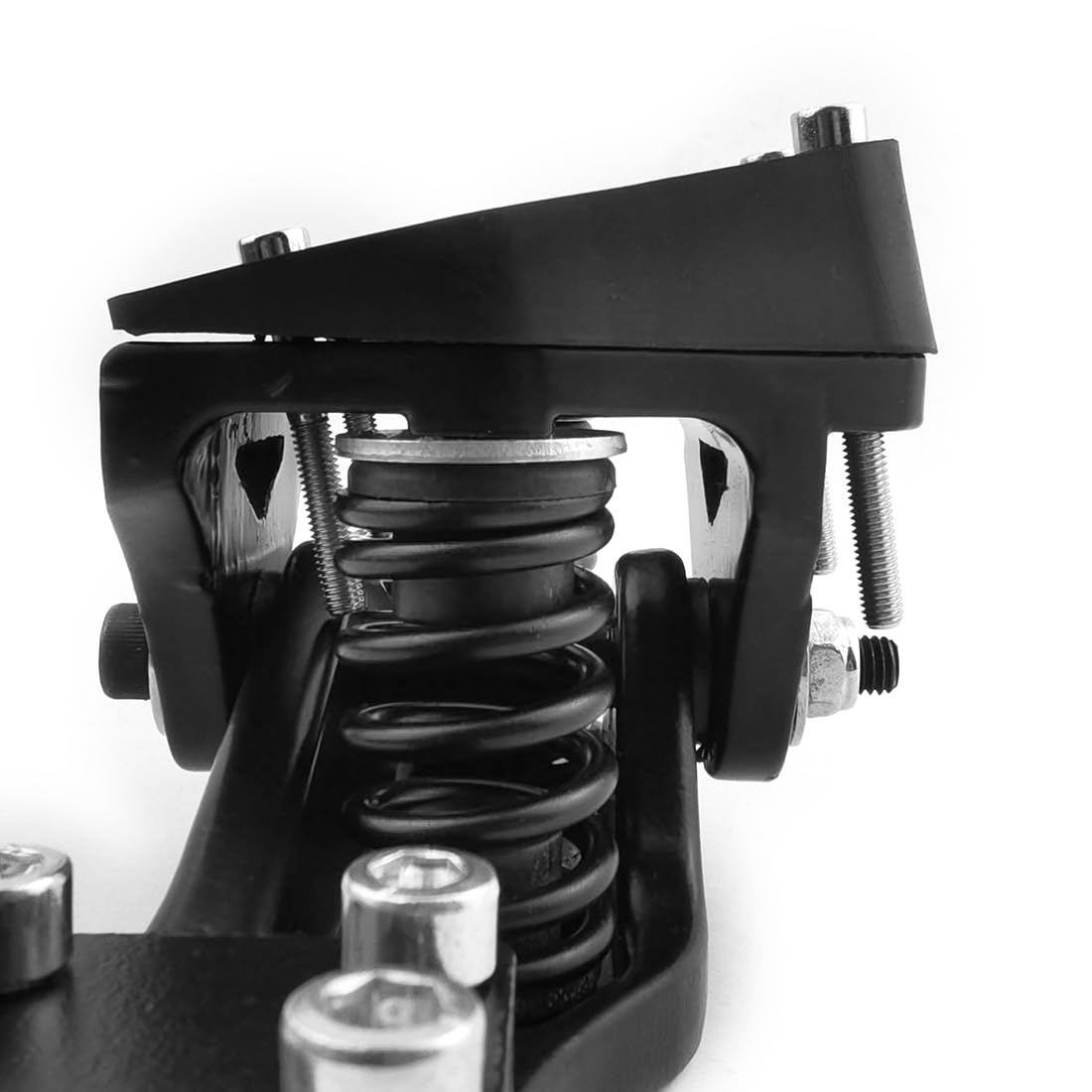 L-faster Camion Fuoristrada per Skateboard per Ruote motrici con mozzo ad Albero Singolo, Camion a Molla, Compatibile con Ruote a Motore Hoverboard