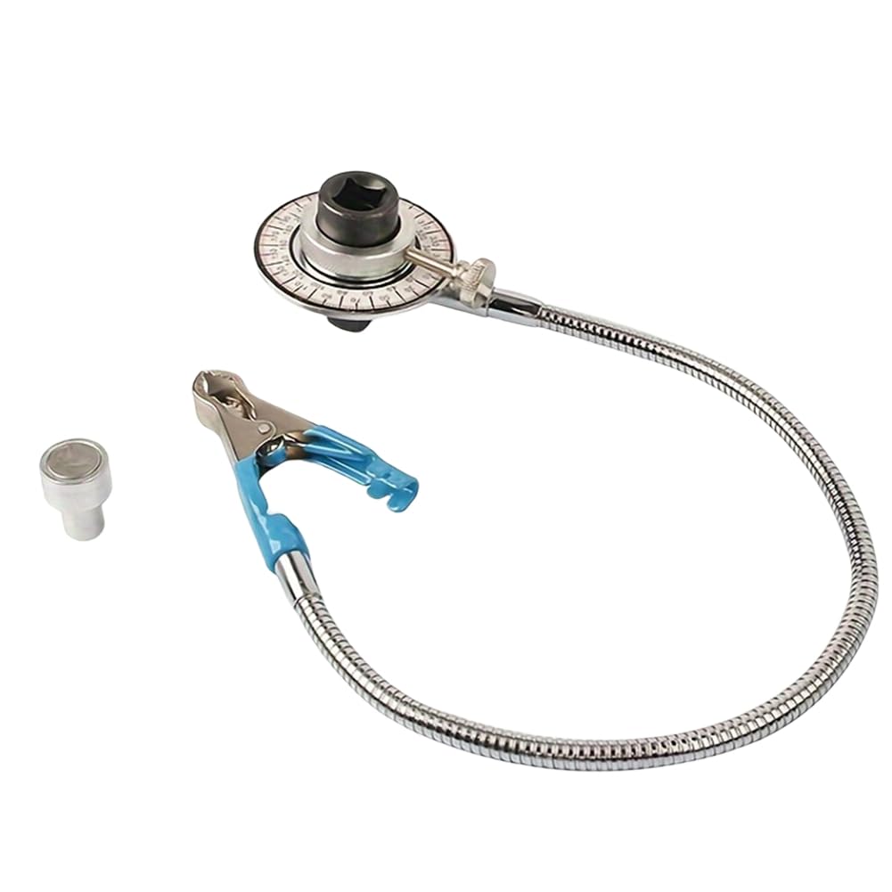 Ijsdnvjndx As Shown Torque Gauge Wrench 2-In-1 Magnetic Clamp Angle Measurement Tool Torque Measuring Instrument