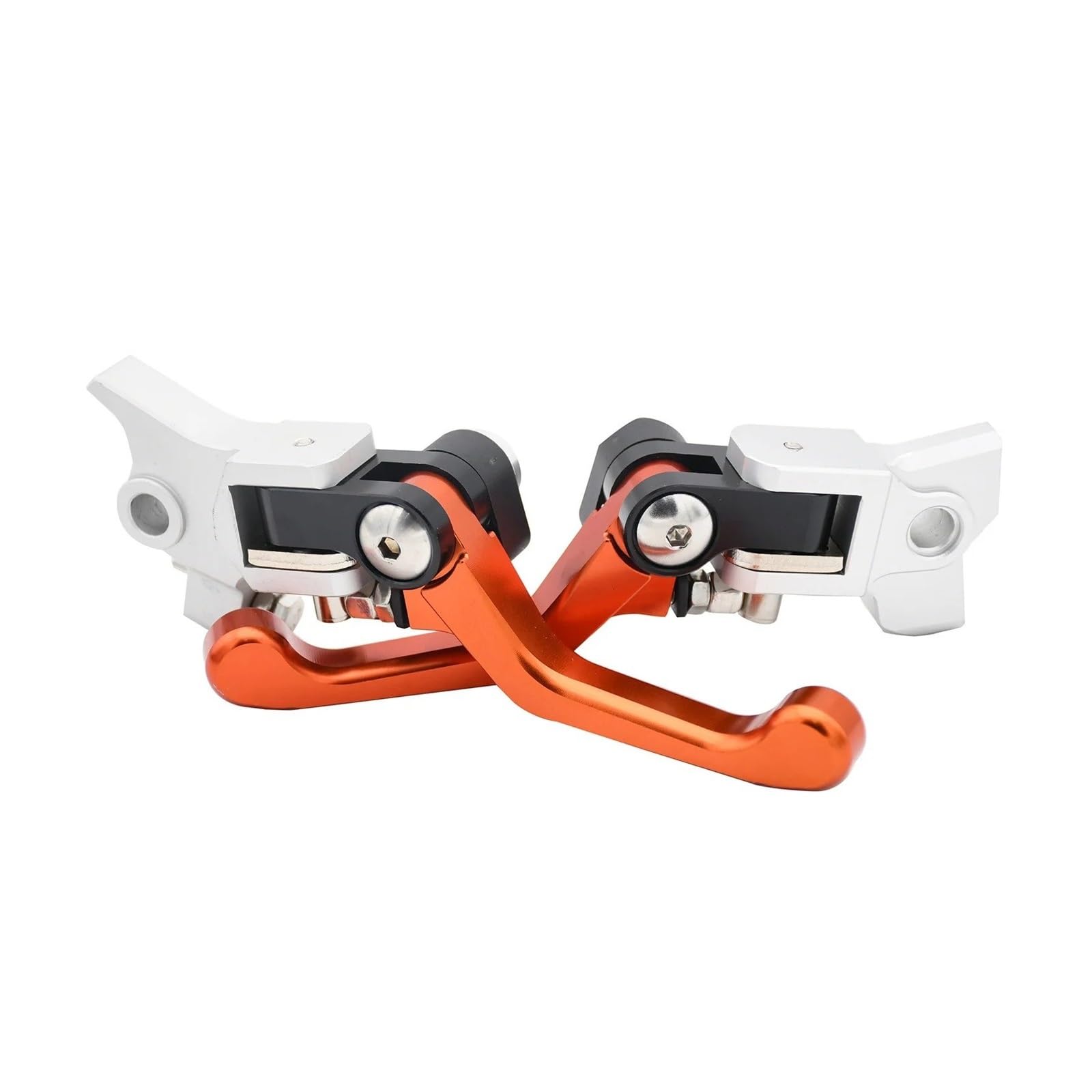 Jwqebns Orange Set Motorcycle Brake Clutch Levers For Gasgas Ex Exf 250-450 Mc Mcf 125-450 Ec Ecf 250-350 For Exc Excf Sx Sxf Xc Xcf 2014-2023 Motorcycle Brake Clutch Lever(Orange Set)