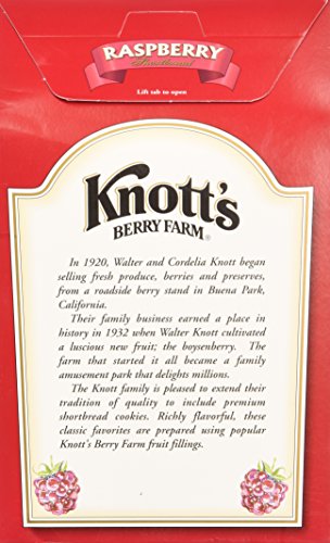 Knott's Berry Farm - Premium Raspberry Shortbread Cookies - 10Oz (284G) #TOP2