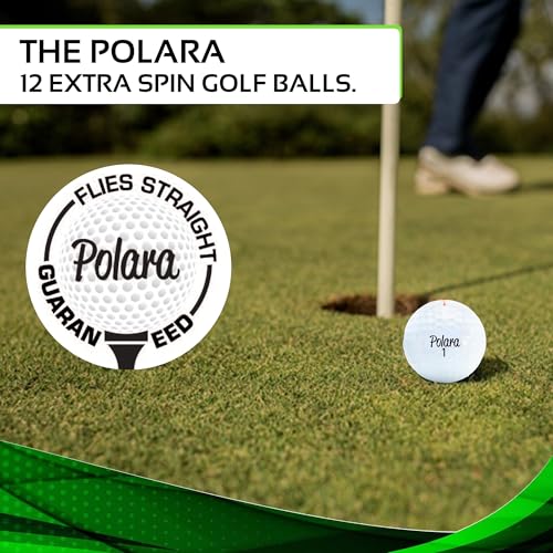 Polara Extra Spin Self-Correcting Golf Balls