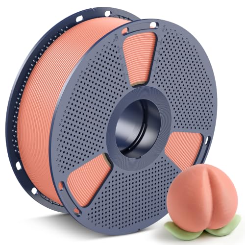Image of SUNLU PLA 3D Printer Filament, Peach Pink, 1KG | PLA Filament 1.75mm, Smooth Printing, Neatly Wound, + /-0.02mm Accuracy, Compatible with Most FDM 3D Printers