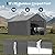 GOJOOASIS 10x20 Carport Heavy Duty Portable Garage Shelter Metal Car Canopy Tent with UV-Resistant & Weatherproof Top Cover for RV & Vehicles (Gray, 10x20 with sidewalls)