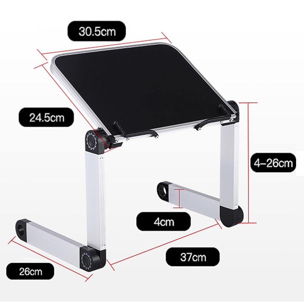 Aleawol Leggio In Legno Regolabile 80-130 Cm: Supporto Per Libri, Ricette, IPad, Con Clip
