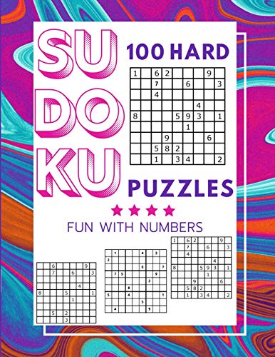Sudoku Puzzles 100 Large Print: Fun With Numbers, Hard