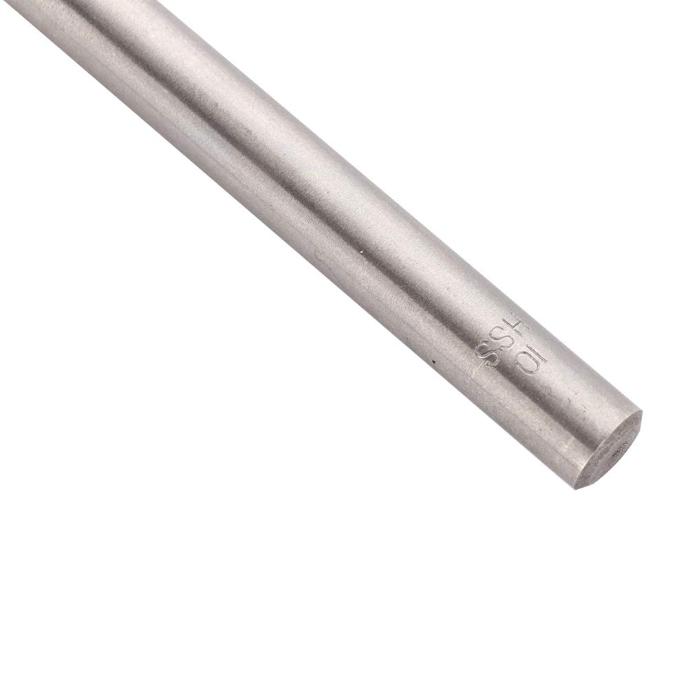 belupai Foret hélicoïdal HSS extra long de 350 mm de diamètre - Foret hélicoïdal à tige droite - 16 mm