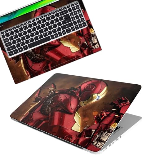 Image of Full Body Laptop Skin /Sticker /Cover Bubble-Free| Laminated| Removable| HD Quality Sticker for Laptops Upto 15.6 Inches Compatible with Hp /Dell /Acer /Lenovo /Asus etc.(DSGN-428)