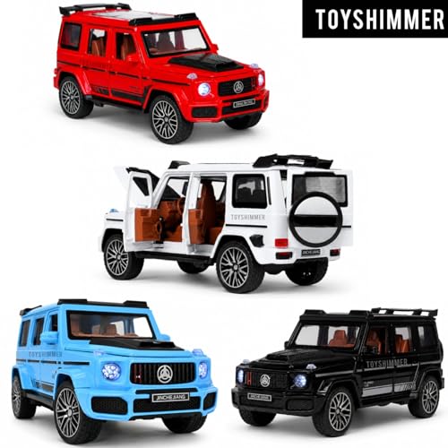 Image of Die Cast Car 1:32 Scale mercedi barabuss Metal Model Car with Pull Back Action, Openable Doors & Sound Light Function for Kids and Collectors (Color May Vary)