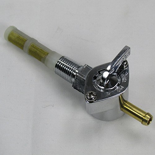 Miniatura 2 de Válvula de cierre de combustible de púas de manguera recta NPT filtrada NPT para motocicleta de 14 pulgadas, manguera de combustible de