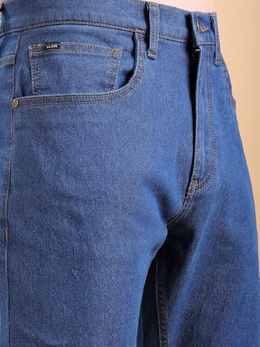 Image of Highlander Men's Straight Fit Jeans | Mid Rise | Stretchable Fabric | Designed for Comfort & Ease of Movement | Jeans for Man