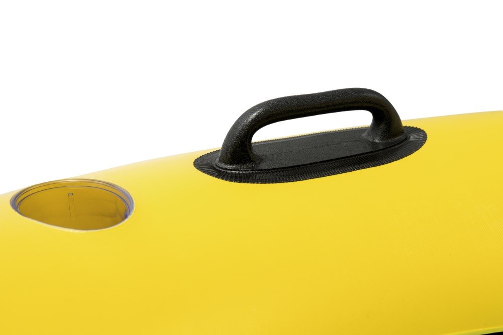 Bestway Doppel-Schwimmringsessel "Rapid Rider X2 Tub" 251 x 132cm, 43113-BEUX16GL02, Gelb - Weiß - Schwarz, 1 SIZE