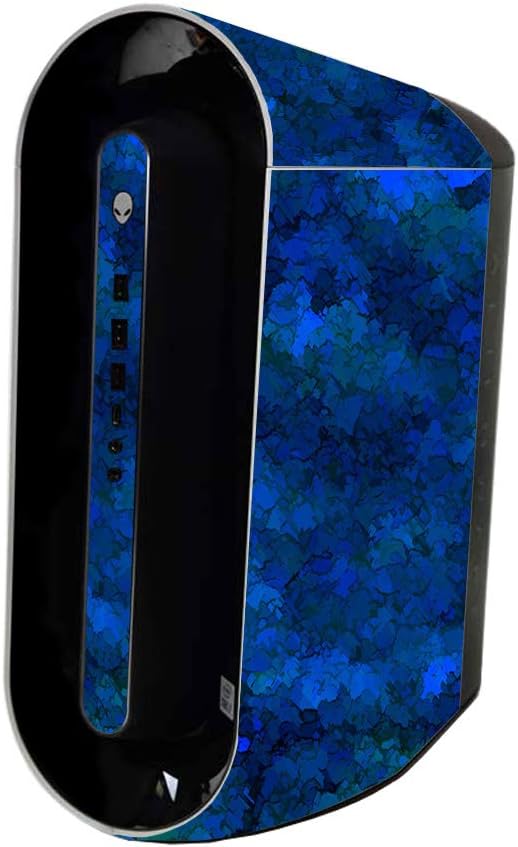 MightySkins Skin Compatible with Alienware Aurora R11 Gaming Desktop - Blue Ice | Protective, Durable, and Unique Vinyl Decal wrap Cover | Easy to Apply, Remove, and Change Styles | Made in The USA