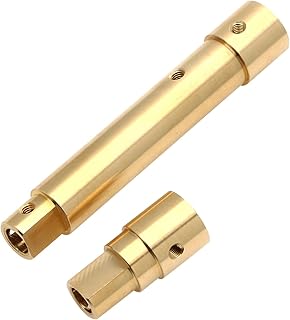 Upgrade Brass Front Axle Tube Set RC Spare Part for Axial SCX10 Pro Comp AXI03028 1/10 RC Car Accessories