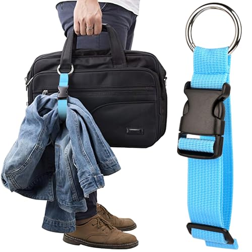 Image of Add a Bag Luggage Strap,Luggage Strap,Luggage Straps for Suitcases,Luggage Accessories,Luggage Accessories for Suitcases,Luggage Straps to Connect Two Suitcases,Backpack Accessories,Backpack Straps