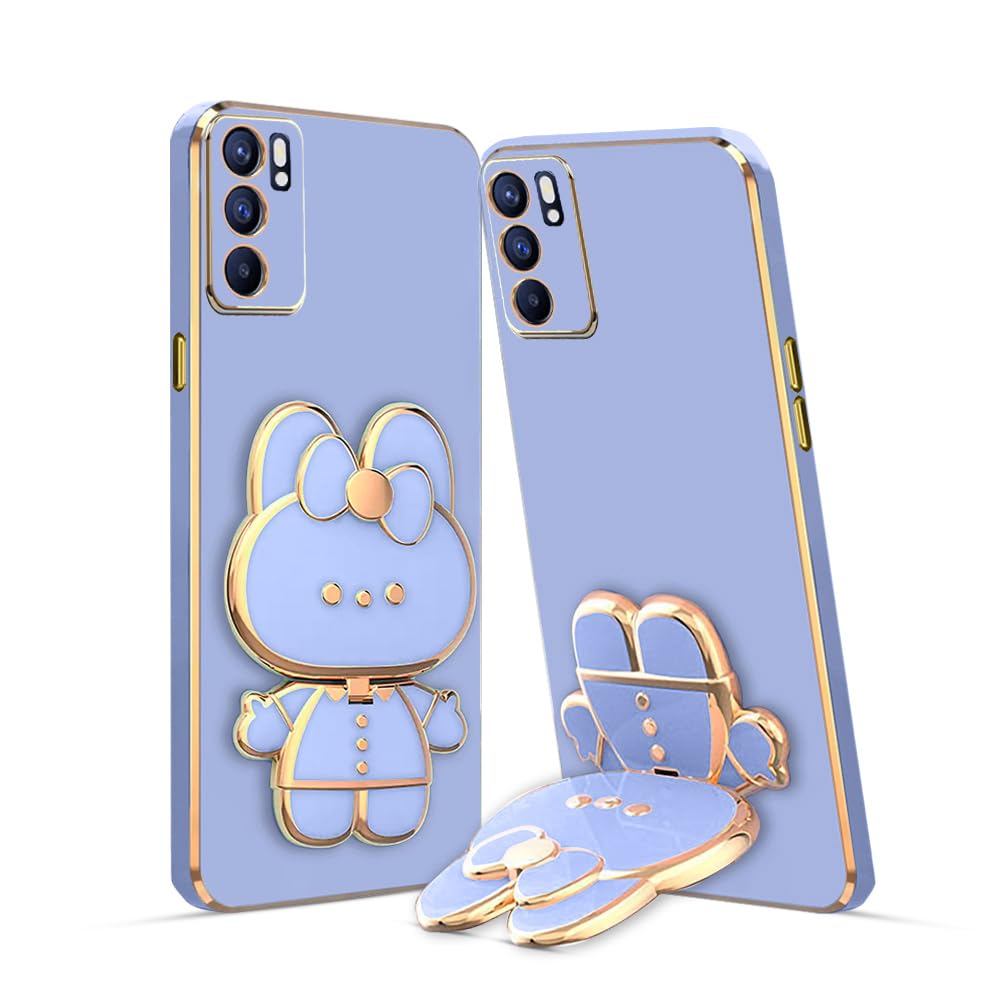 KARWAN®️ 3D Cat Back Case and Cover with Stand Compatible for Oppo Reno 6 5G| Stand and Mirror|Camera Protection|Electroplated|Folding Stand-Black (B0CCLBSRLD) Amazon Price History, Amazon Price Tracker