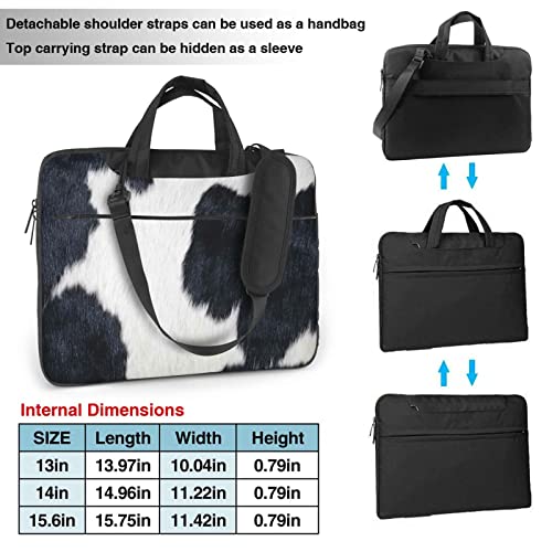 Sac ordinateur portable cuir de vachette de qualité supérieure - 4