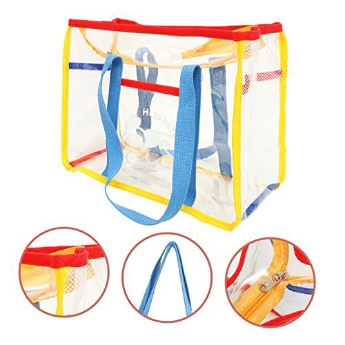 SAFIGLE Summer Beach Tote Bag for Women Large Capacity Single Shoulder Handbag Zipper for Outdoor Shower and Travel3