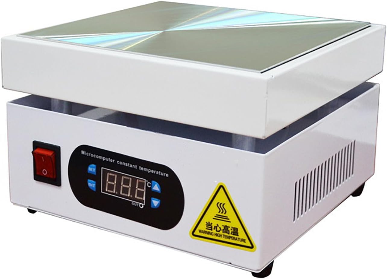 Máquina de embalaje de celofán, sellador térmico manual de escritorio para película de PVC, placa de calefacción de aluminio para cajas de póquer, ideal para manualidades y necesidades de embalaje