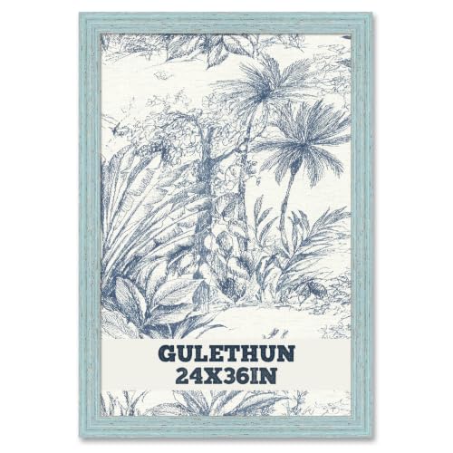24x36 Frame, Transitional Modern Picture Frames, Vintage Photo Frame