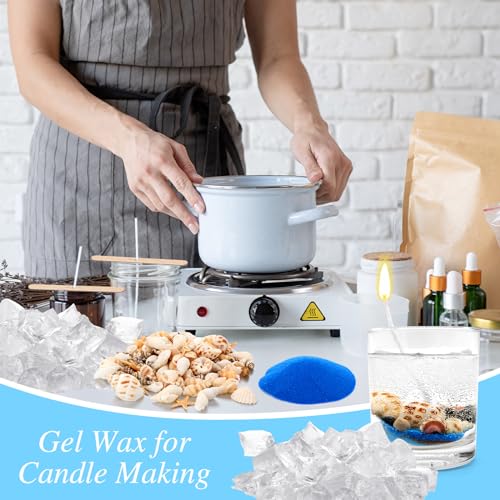Gel de Cera para Velas 2 lb con Mechas y Accesorios miniatura 3