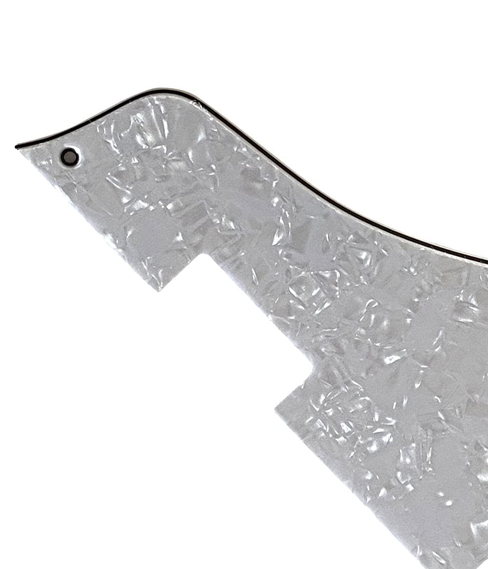 For 1964 Epiphone Casino & E Logo Style Guitar Pickguard Scratch Plate (4 Ply White Pearl)