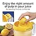Proctor Silex Alex's Lemonade Stand Electric Citrus Juicer Machine and Squeezer, for Lemons, Limes and Oranges, 34 oz, Yellow (66331)