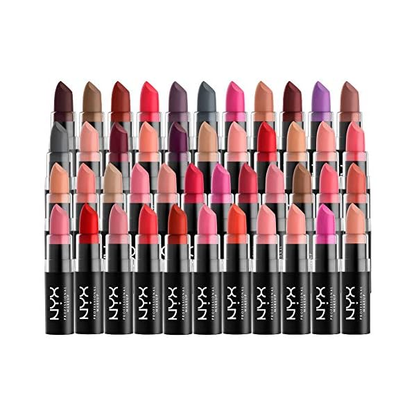 NYX PROFESSIONAL MAKEUP Matte Lipstick - Perfect Red (Bright Blue-Toned Red)