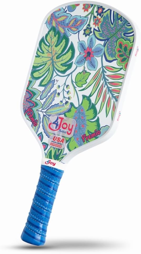 4Joy Premio Pickleball Paddle - T700 Carbon Fiber, 16mm Core, USAP Approved