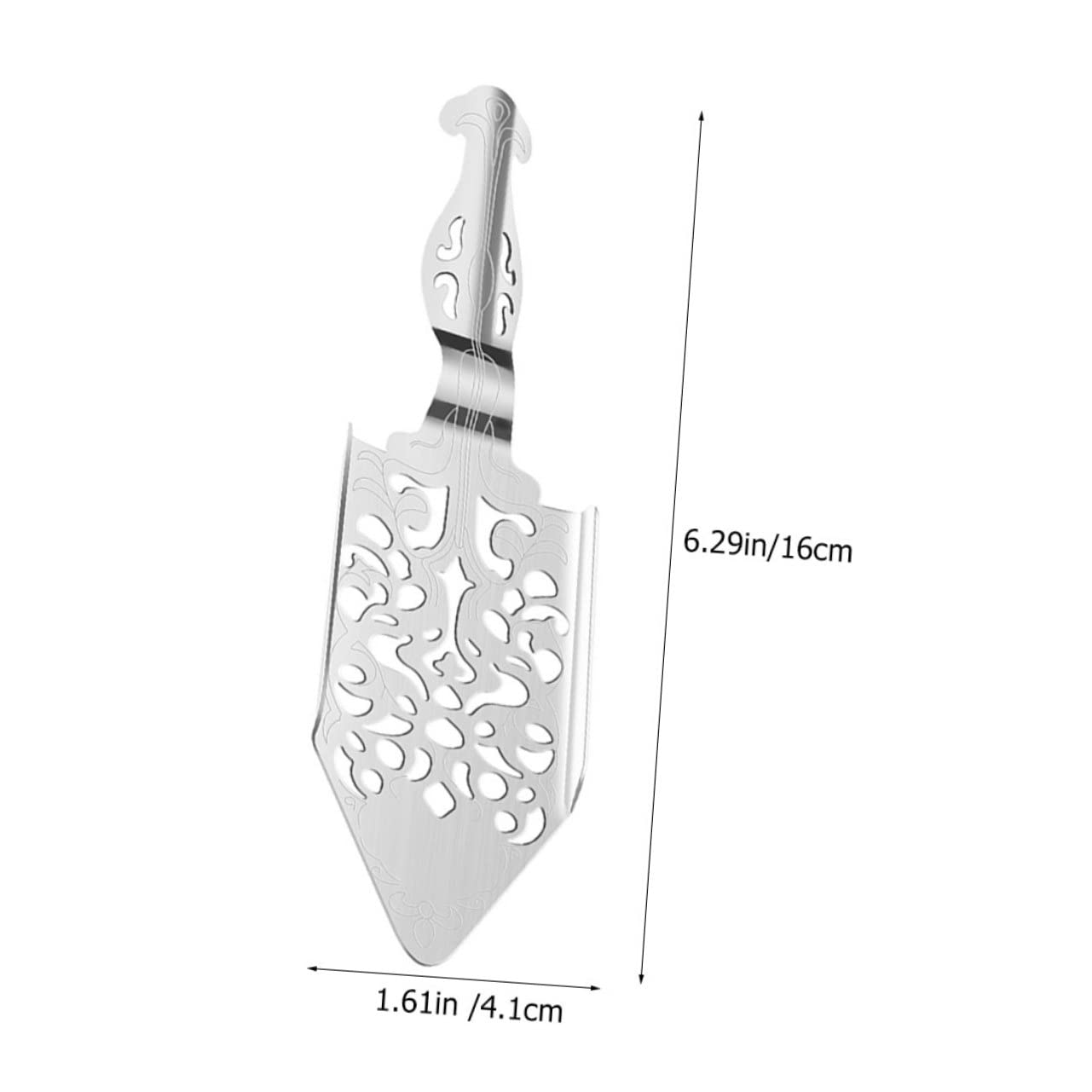 PRETYZOOM 2Pcs Multi Function Absinthe Spoon Practical Metal Dripper for Bar Use Hollow Design for Sugar Dissolving for Home Gatherings and Cocktail Mixing