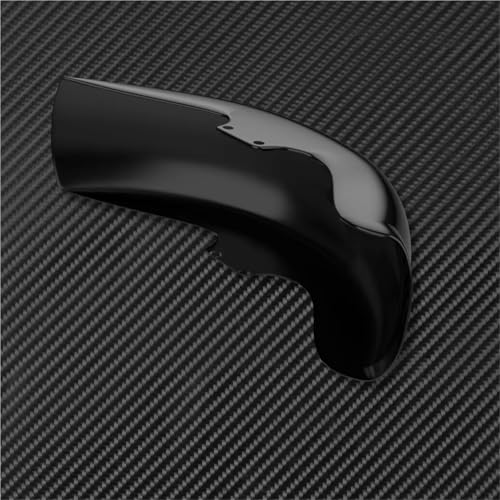 Guardabarros Softail 2006-2017 delantero de plástico negro para moto FLSTF 1450 3
