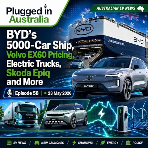 Episode 58: BYD&rsquo;s 5000-Car Ship, Volvo EX60 Pricing, Electric Trucks, Skoda Epiq and More