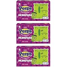 Peeps Marshmallow, Monsters, 1.5 oz - Pack of 3