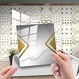 🌸BONNE DECORATION REPANDU:Les autocollants pour carrelage conviennent aux salles de bain, cuisines, salons, chambres à coucher. C'est une bonne décoration pour votre maison, utilisez des autocollants pour carrelage sur une surface lisse,NE conviennent PAS : mur de briques, mur de pierres, mur de stuc.