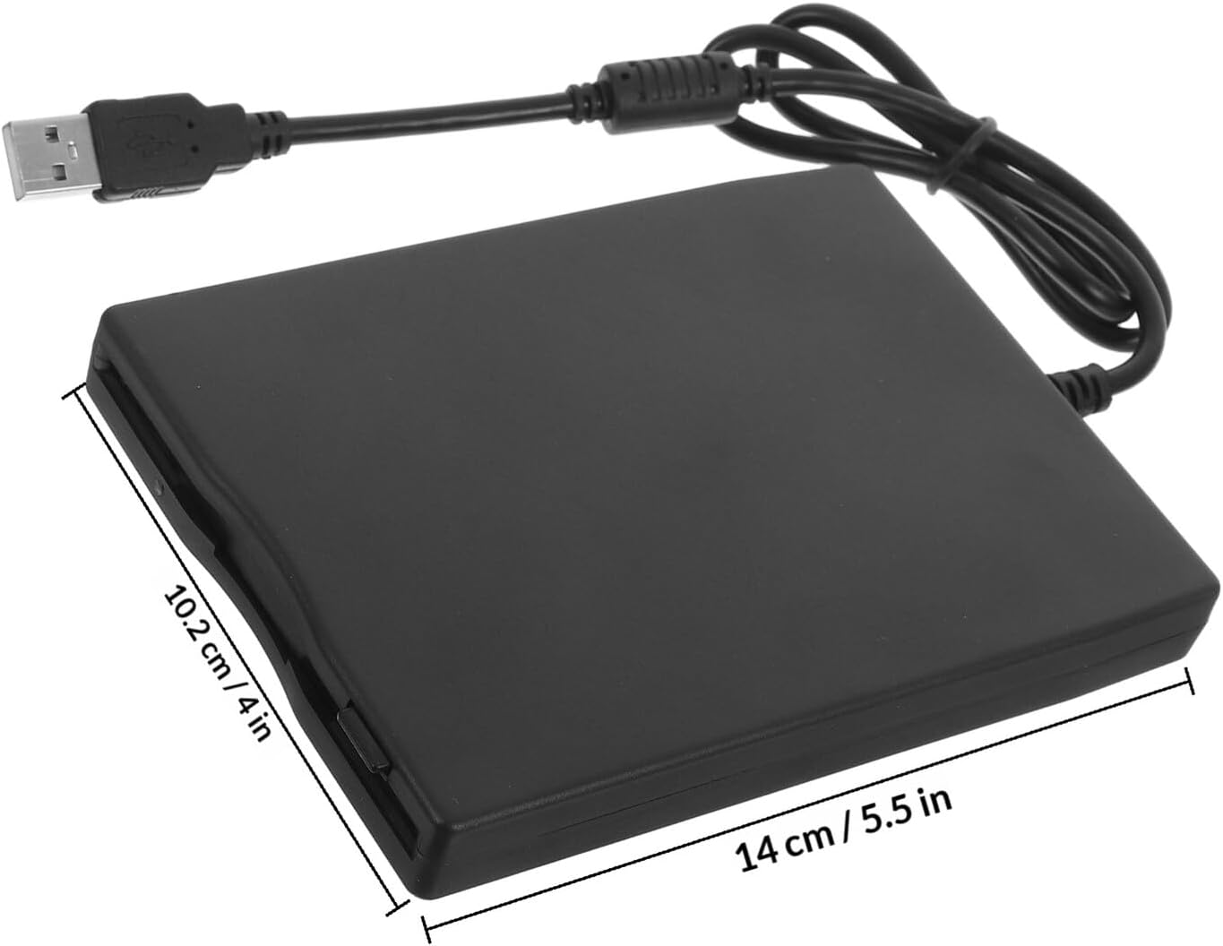 ARTIBETTER External 3.5 Inch Floppy Disk Drive USB Adapter for Laptop and Desktop Computers Portable Disk Reader Data Transfer Function Compatible for Computer Use