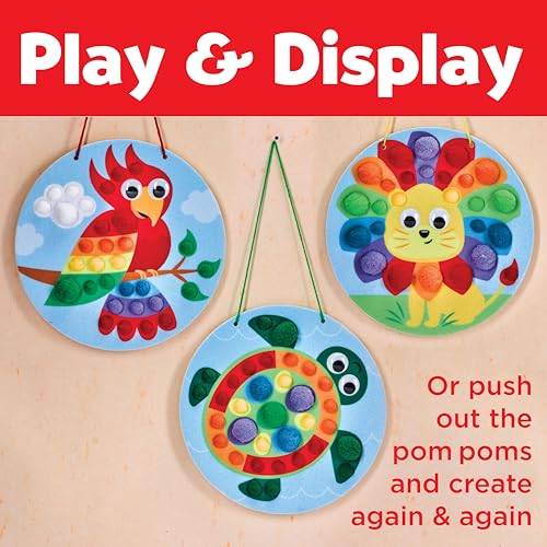 Creativity For Kids 6268000 Pom Pom Pictures: Animals - Preschool Learning Activities, Sensory Toys For Toddlers, Toddler Arts And Crafts thumb #5
