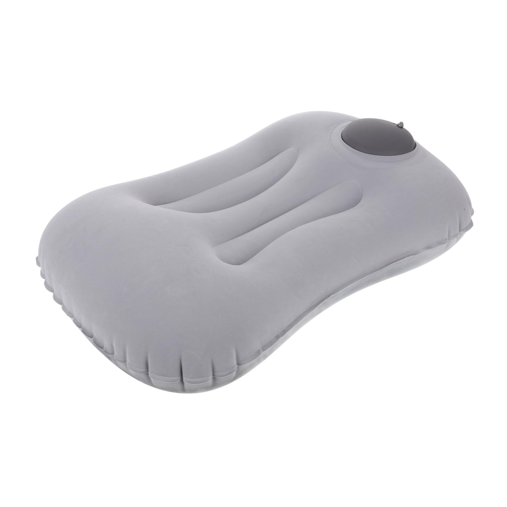 GRIRIW Portable Inflatable Pillow for Travel Neck and Back Support Easy to Clean Compact Design Beach Hiking Airplane